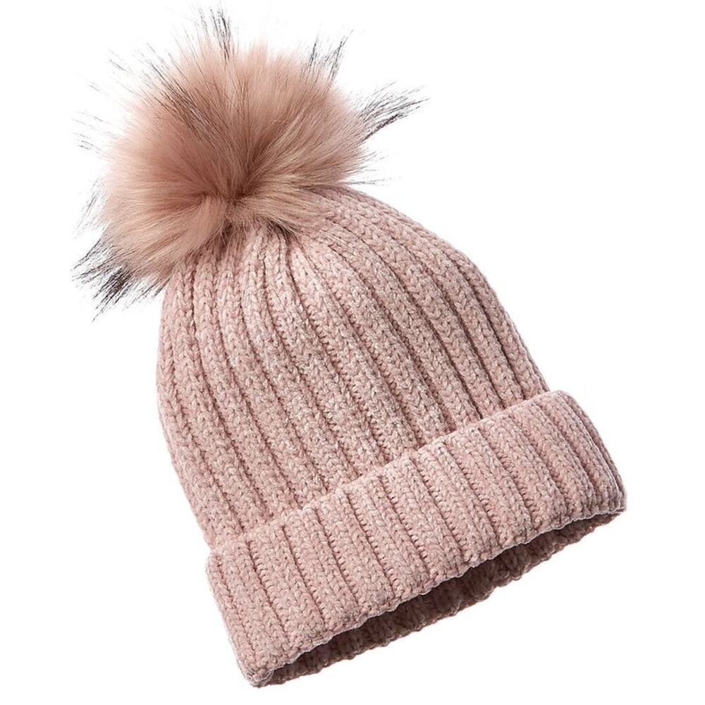 La Fiorentina Basic Knit Beanie, Pink